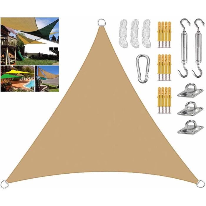 Voile D'Ombre Extérieure - Écran Solaire Perforé Avec Bord Enveloppé - Isolation Thermique - Rectangle