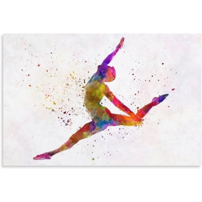 Poster Dua Lipa Sur Toile - 20 X 30 Cm - Décoration Murale Chambre, Bureau - Style Sans Cadre - Impression HD
