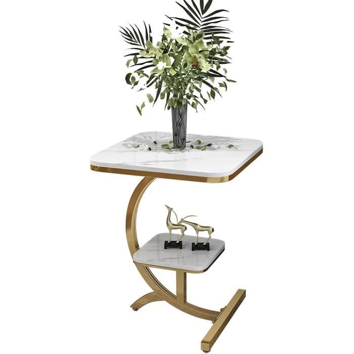 Cre Cra Table d'appoint Forme c,Table dappoint marbre,Table d
