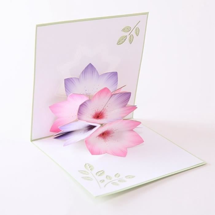 Fleur A La Main 3d Pop Up Carte De Voeux Anniversaire De Mariage Decor Cadeau De Vacances Achat Vente Carte Correspondance Fleur A La Main 3d Pop Up Cdiscount Fleur A La Main 3d Pop Up Carte De Voeux Anniversaire De Mariage Decor Cadeau De Vacances Achat Vente Carte Correspondance Fleur A La Main 3d Pop Up Cdiscount