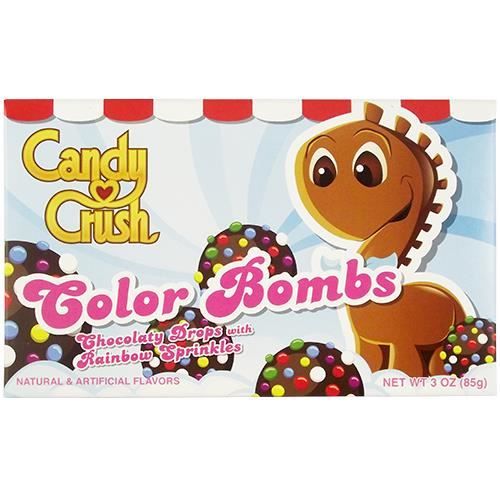 Candy Crush Color Bombs Theatre Box 3 OZ (85g) Cdiscount Au quotidien