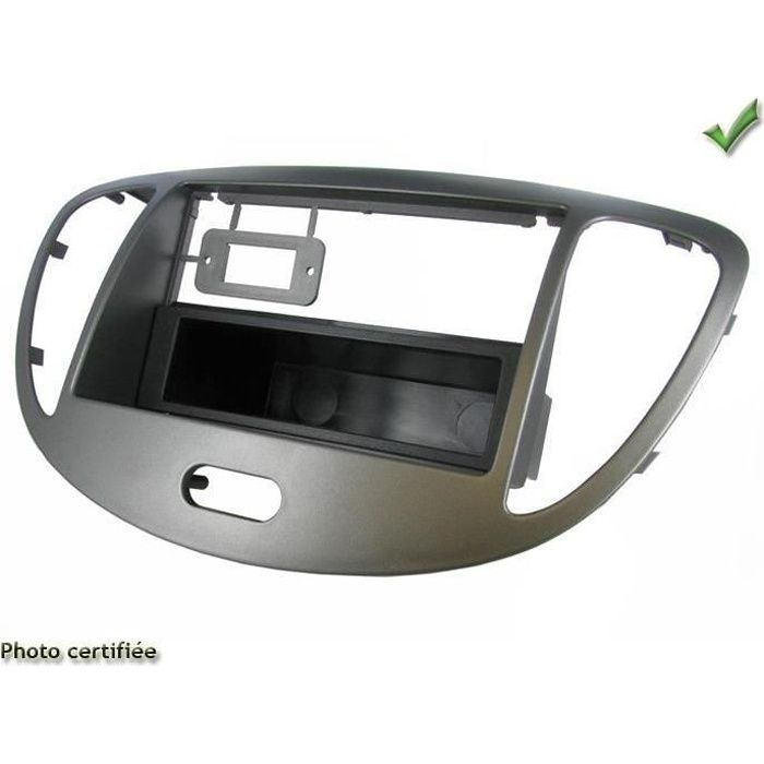 FACADE AUTORADIO HYUNDAI I10 2009 NOIR