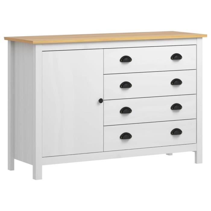 Buffet De Cuisine Hill Range Buffet Bahut Armoire De Cuisine Blanc 120x40x80 Cm Bois De Pin Solide Achat Vente Buffet Bahut Buffet De Cuisine Hill Range Soldes