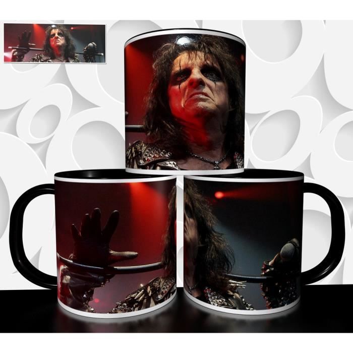 MUG personnalis Tasse  caf - GROUPE ROCK ALICE COOPER Rf 1356 -  Cdiscount Puriculture & Eveil bb