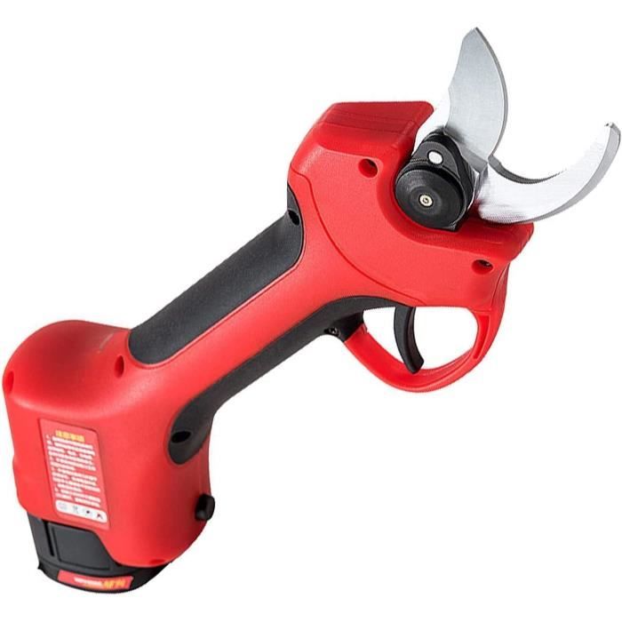 Élagueur électrique Télescopique 2 En 1 – Batterie 21V 2x2Ah, Coupe 30 Mm, Portée 4,5 M, écran LCD