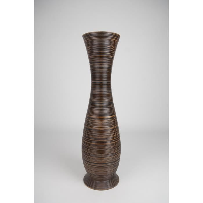 Grand Vase Décoratif Sur Pied 58 Cm - Décoration Moderne Salon, Bureau, Mariage - Pièce Maîtresse