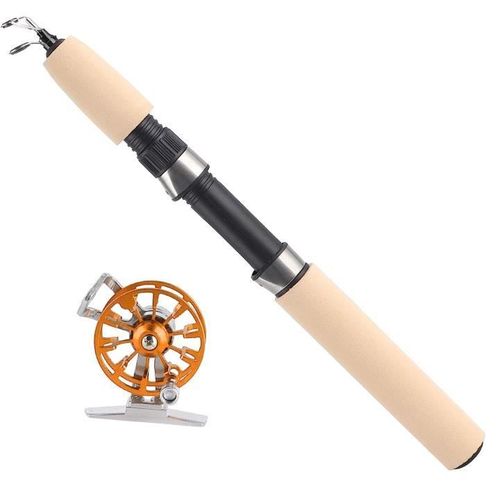 Canne à Pêche Ultra Légère 150 Cm – Canne Sensitive Pour Petites Espèces, Manche Fin