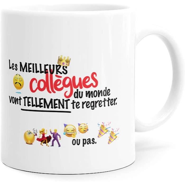 Mug Humour Collegue Tasse Message Drole Rigolo Idee Cadeau Original Pour Depart En Retraite Mutation Travail Bureau Homme 116 Cdiscount Puericulture Eveil Bebe