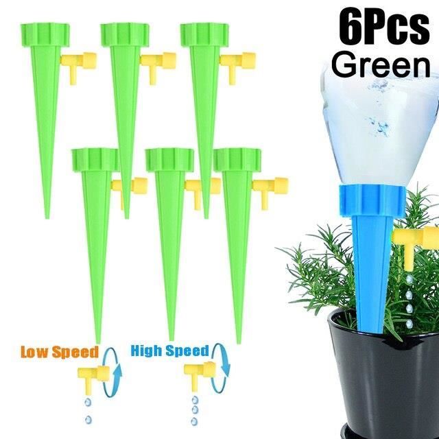 Irrigation Goutte À Goutte Kit, 12Pcs Arrosage Plantes Automatique Avec Vannes Arrosages