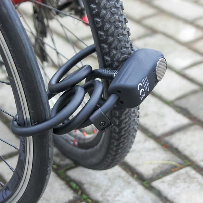 Alarme De Verrouillage De Vélo EVTSCAN Avec Sécurité Universelle