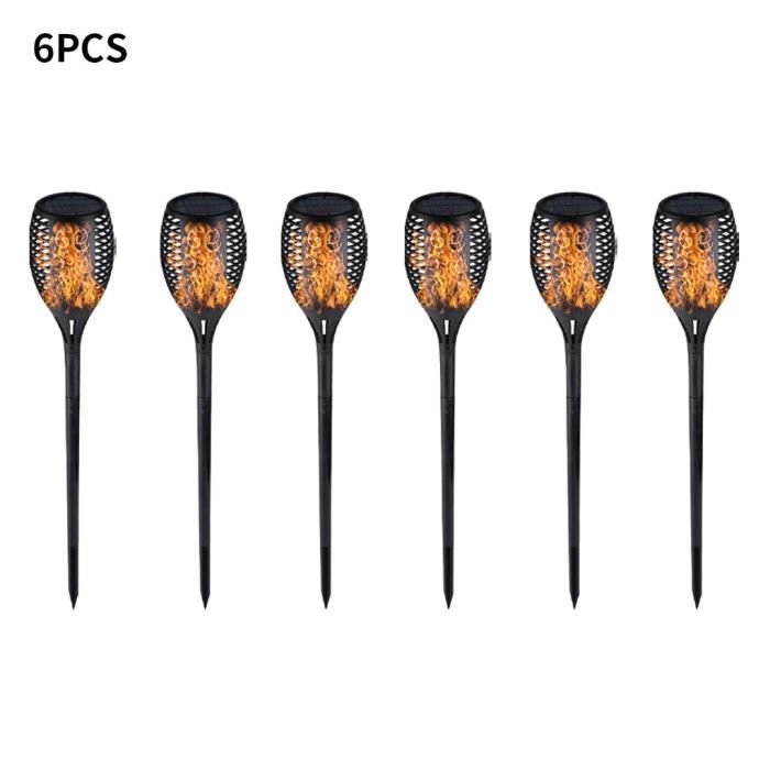 Lanterne Solaire Exterieur Lampe à Flamme Solaire Extérieure LED