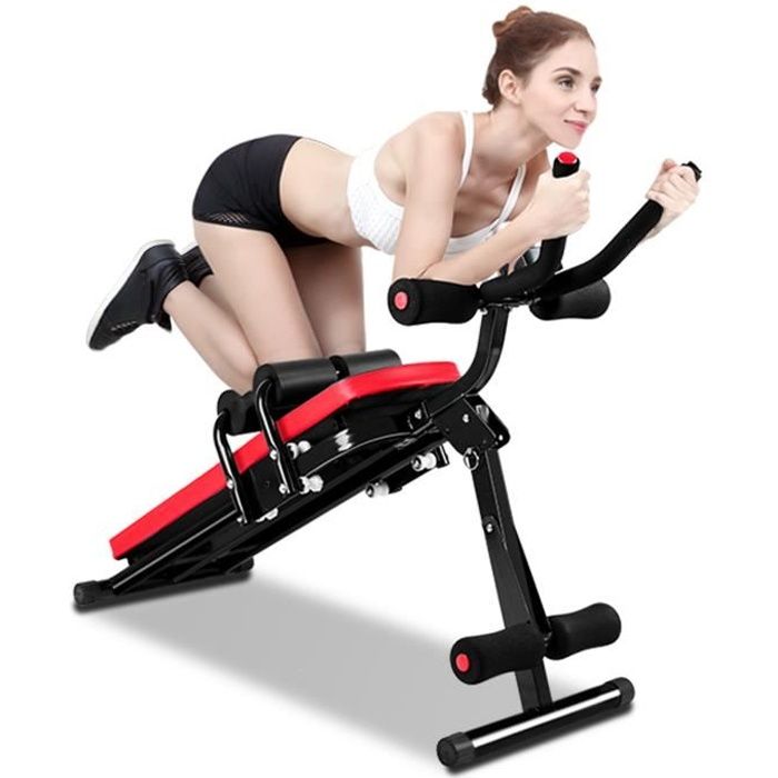 Banc de musculation pliable - appareil de fitness sport pliable - appareils de fitness maison - Charge max 100kg