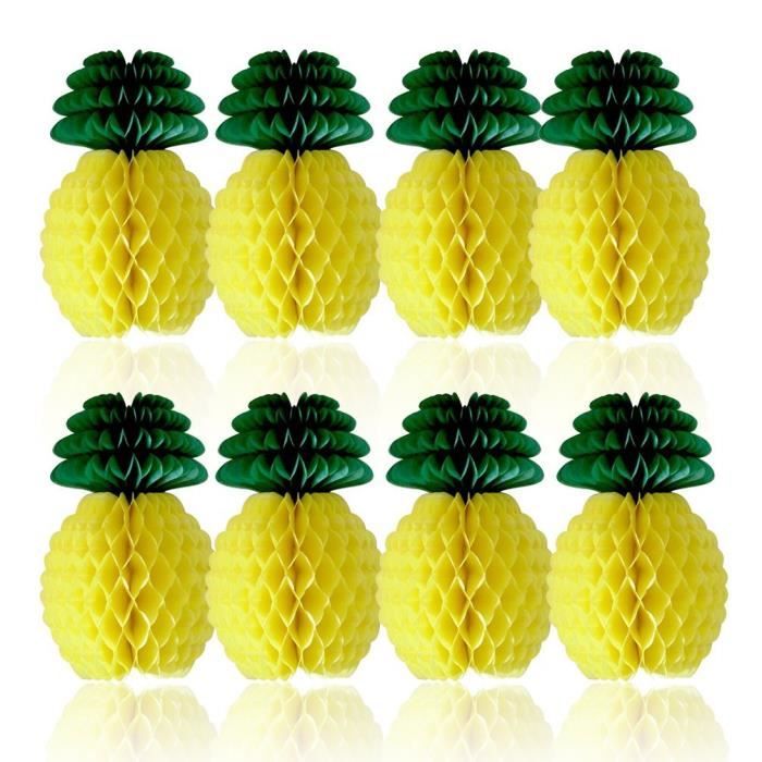 Lot De 8 Ananas Deco Papier Alveole Pour Decoration Chambre Maison Anniversaire Naissance Bapteme cm Cdiscount Maison Lot De 8 Ananas Deco Papier Alveole Pour Decoration Chambre Maison Anniversaire Naissance Bapteme cm Cdiscount Maison