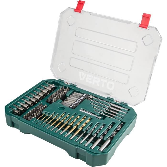 Coffret Forets Et Embouts De Perceuse VEVOR 101 Pièces - Kit Complet Perçage