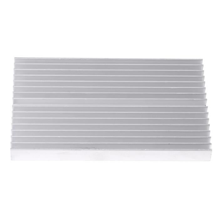 Radiateur en aluminium, dissipateur thermique extrudé