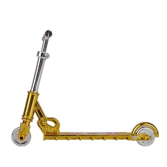 10 pièces/1 ensemble doigt Scooter ensemble jouet doigt scooter mini doigt en métal scooter tailwhip