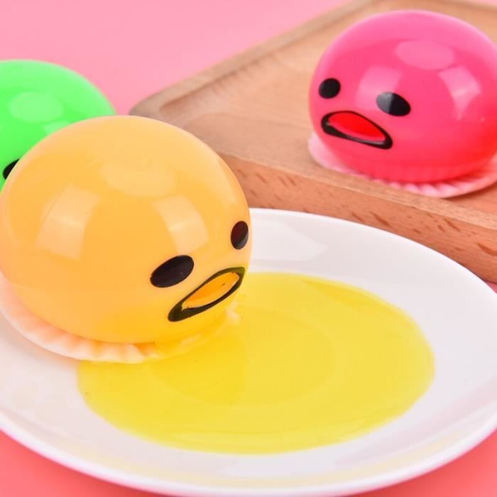 Gant De Bras Q2CX2 Squishy Puking Egg Yolk Stress Ball With Yellow Goop  Relieve Stress Toy Funny Squeeze Tricky AntiStress Disgustin - Cdiscount  Jeux - Jouets