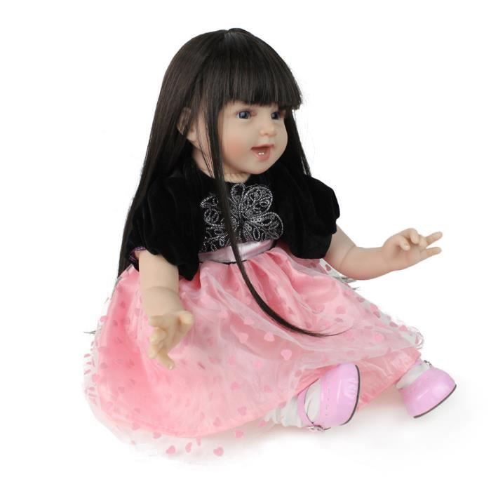 Duyaer Realiste Bebe Reborn Fille Poupee Enracinee Longs Cheveux Poupee Jouets Pour Enfant Cdiscount Jeux Jouets Duyaer Realiste Bebe Reborn Fille Poupee Enracinee Longs Cheveux Poupee Jouets Pour Enfant Cdiscount Jeux Jouets