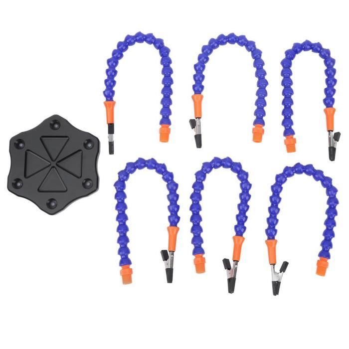 Station De Soudage Troisième Main Flexible - Kit 3e Bras Avec Pinces Et Support PCB