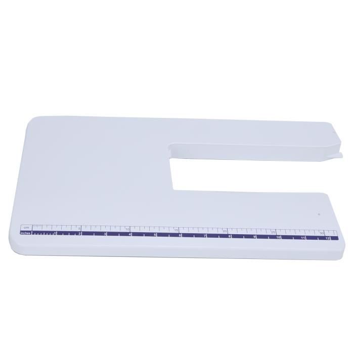 Plateau Extension Pour Machine à Coudre Voluxe - 35,5x25,3 Cm Avec Fente, Éclairage LED Et Coupe-fil