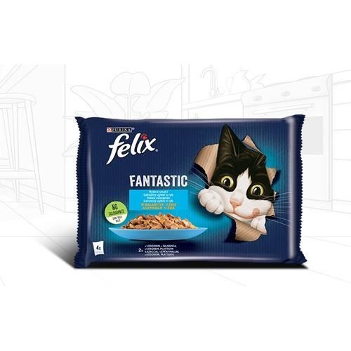 Comparer les prix de Nourriture humide pour chats - FELIX - 85 g - Saumon - Adulte