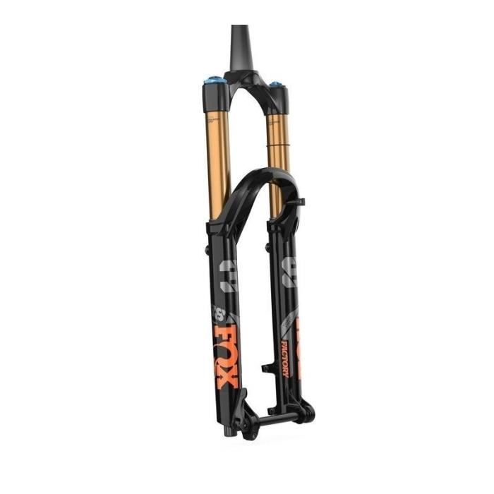 Fourche conique déport Fox 36 Float Factory 160 Grip 2 Hi/Low Comp/Reb Kabolt-X 110 BOOST 2023 - noir/orange - TU