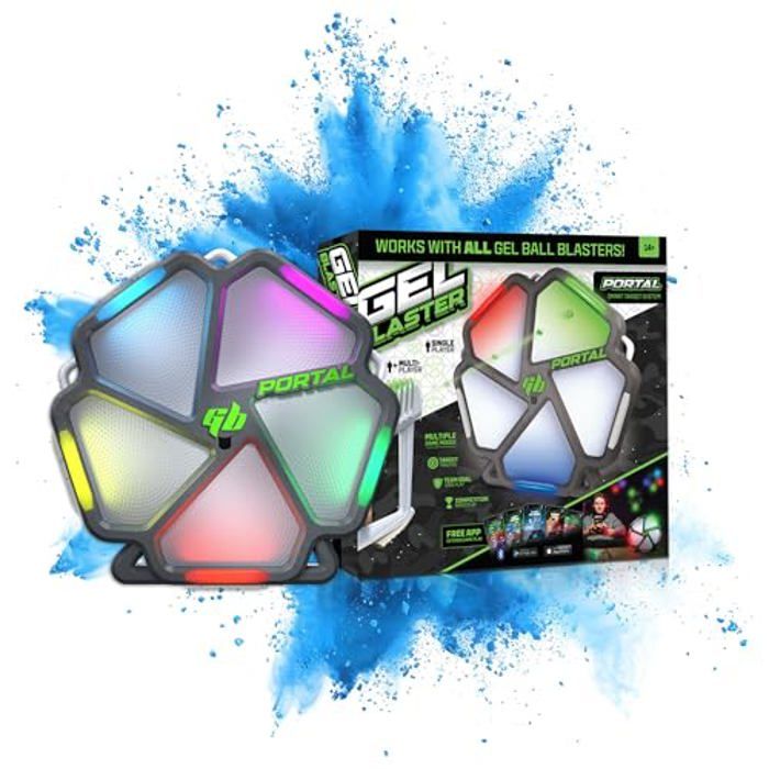 Gel Blaster Système Cibles Intelligentes Portal Avec Application IOS - 10 Jeux Interactifs Multijoueurs Cibles Led Interactives
