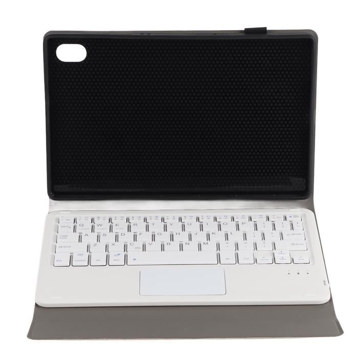 Étui Clavier Bluetooth Pour Lenovo Tab Idea 11 (TB-336ZU/TB-336FU) – Clavier Amovible, Protection Complète, Noir