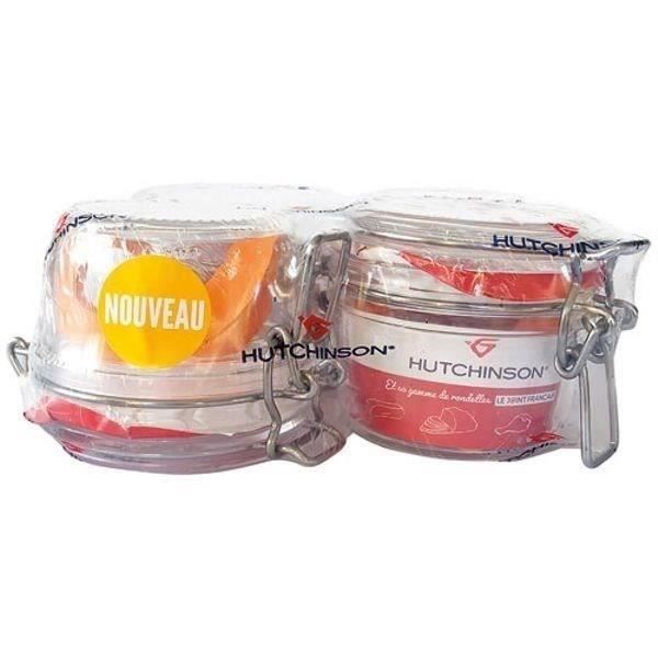 HUTCHINSON Lot de 4 Terrines à conserves - 125 g