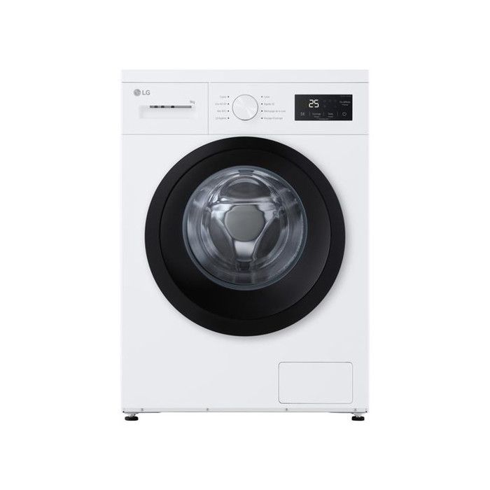 LG Lave linge frontal 60 cm 9 kg 1400 trmin F94N15WHS - vue 5