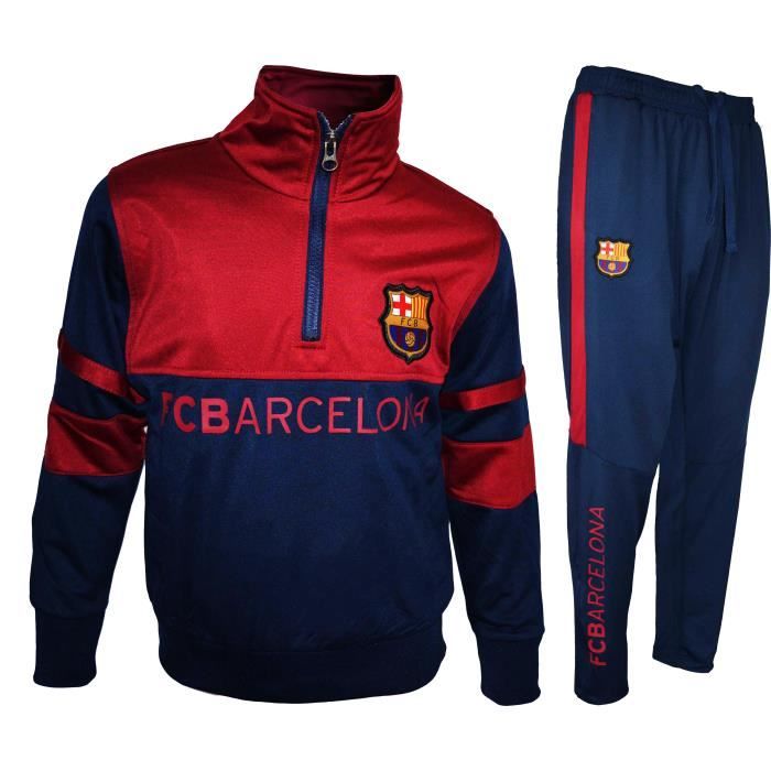Fc Barcelone Veste zipp/ée Barca Collection Officielle Taille Enfant gar/çon