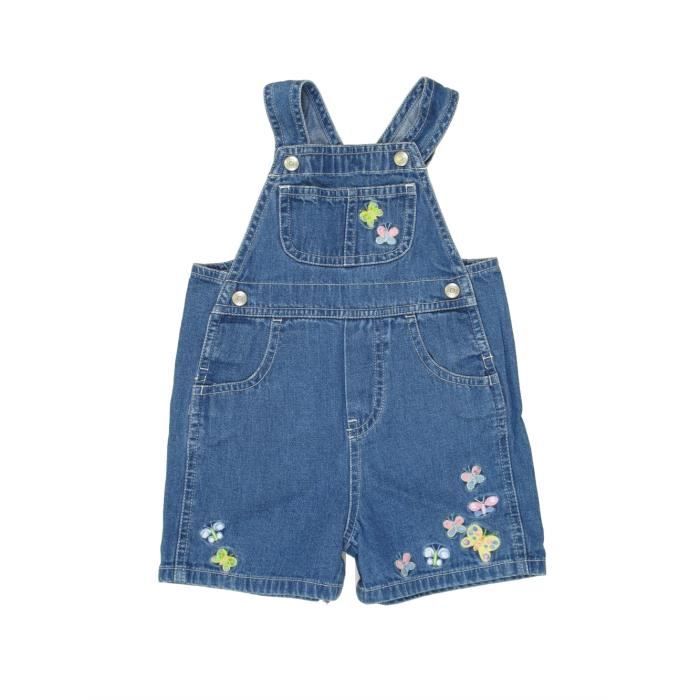 Salopette Bebe Fille Gap 6 Mois Bleu Ete Bleu Cdiscount Pret A Porter