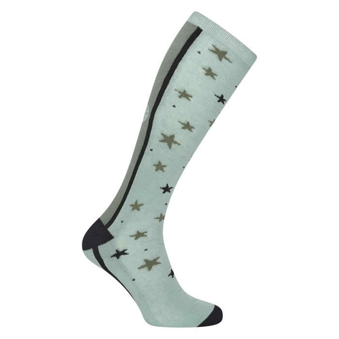 Chaussettes équitation femme Imperial Riding Stars & Shine - sage green - 35/38