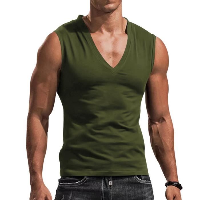 T-shirt homme coton manches longues, tissu tubulaire, avec col rond