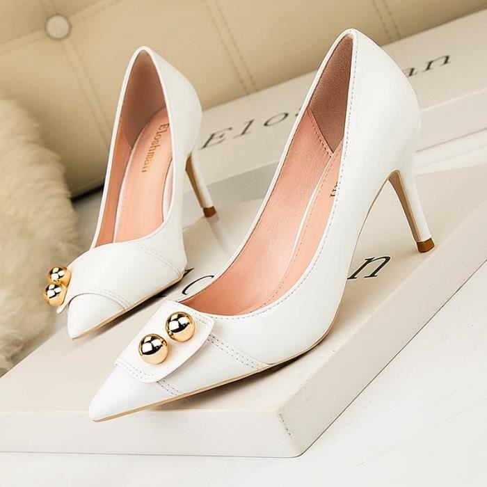 escarpin bout pointu talon haut