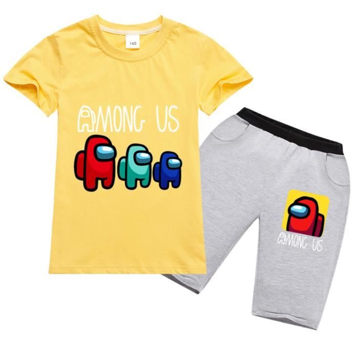 Enfant Bébé Fille Garçon rayé Tops T-shirt short pantalon 2PCS Vêtements Set US