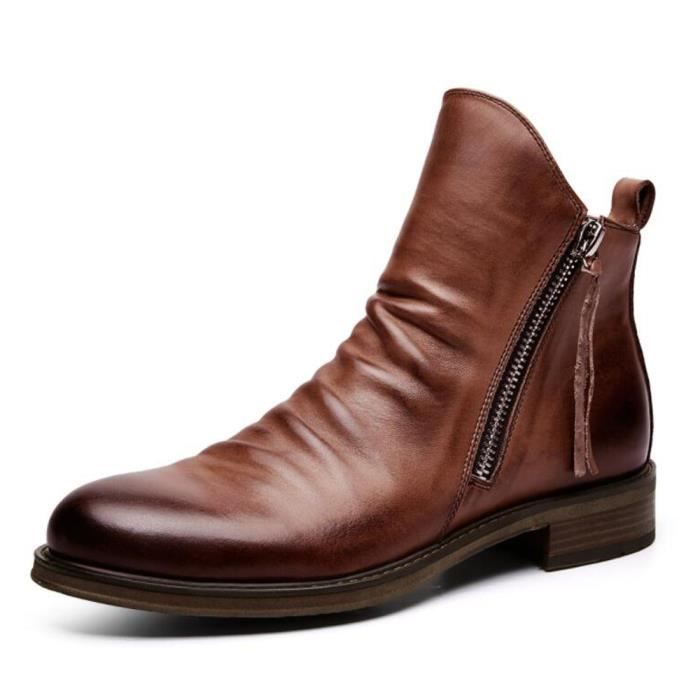 chaussure bottine homme