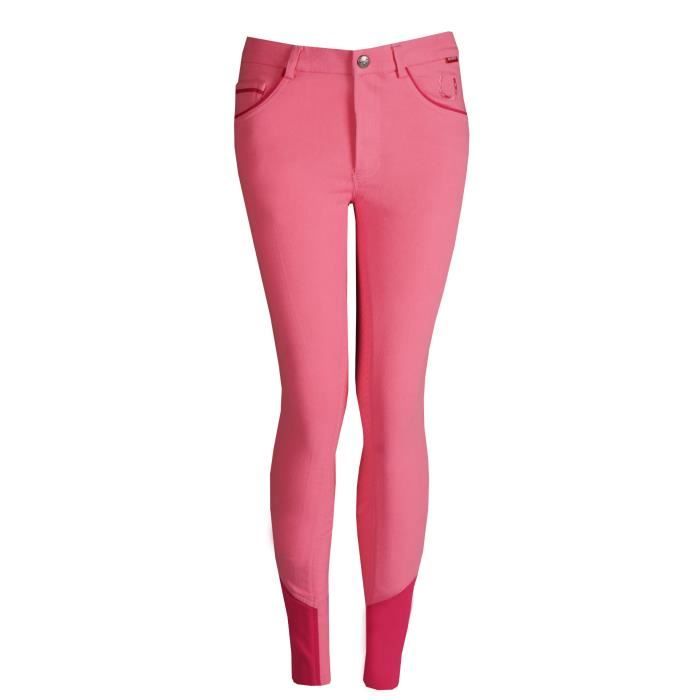 pantalon jeans high five fille horka - blush pink - 14 ans