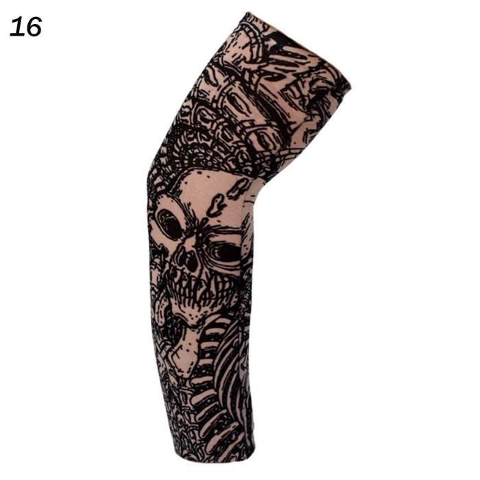 QINGZY 4 Paires Manchons De Bras Femme UV UPF50+ - Refroidissants Soie Glacée Sport Plein Air