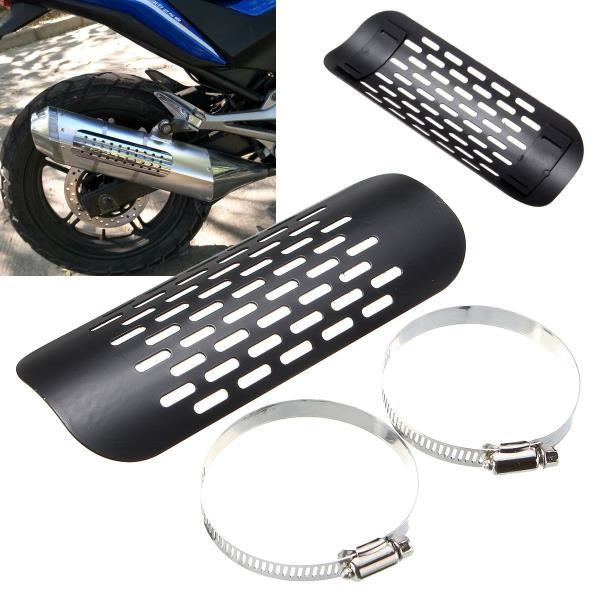 U Casque D'échappement Moto Pipe Protection Thermique Pour Harley