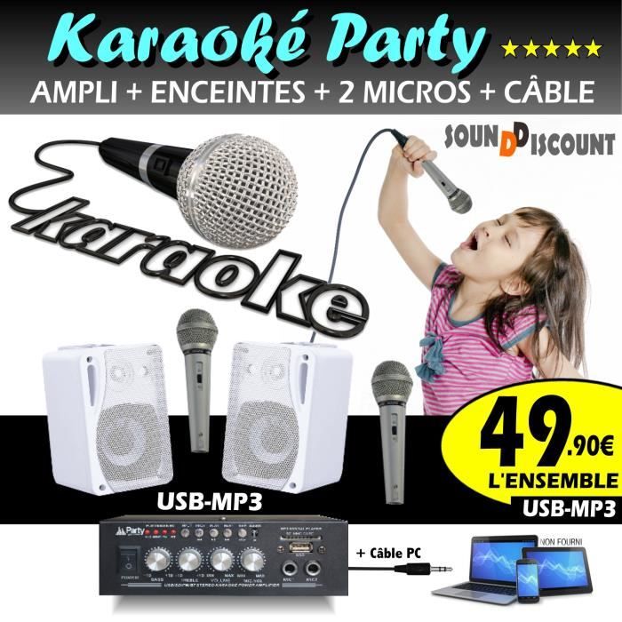 Karaoke Micro Enfants Pack 2 Enceintes Ampli Usb Bluetooth 2 Micros Cable Pc Pa Dj Sono Hifi Mix Hp Maison Fiesta Anniversaire Cdiscount Jeux Jouets Karaoke Micro Enfants Pack 2 Enceintes Ampli Usb Bluetooth 2 Micros Cable Pc Pa Dj Sono Hifi Mix Hp Maison Fiesta Anniversaire Cdiscount Jeux Jouets