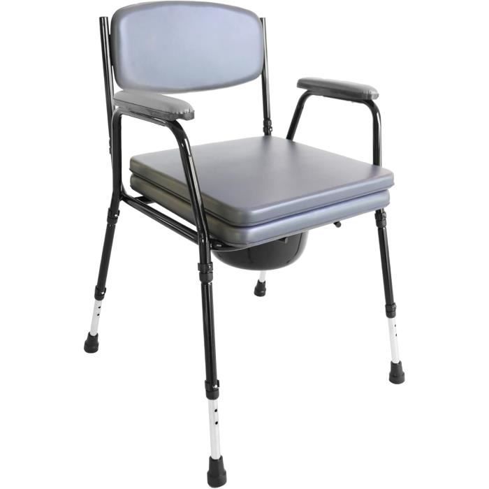 PEPE Chaise Perc e Toilette Rembourr Chaise Pot De Chambre Adulte pepe-chaise-perc-e-toilette-rembourr-chaise-pot-de-chambre-adulte