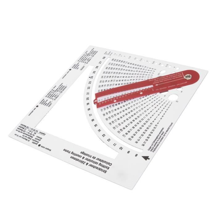 JAUGE DE PROFONDEUR jauge multifonction pouces/métrique avec règle EUR