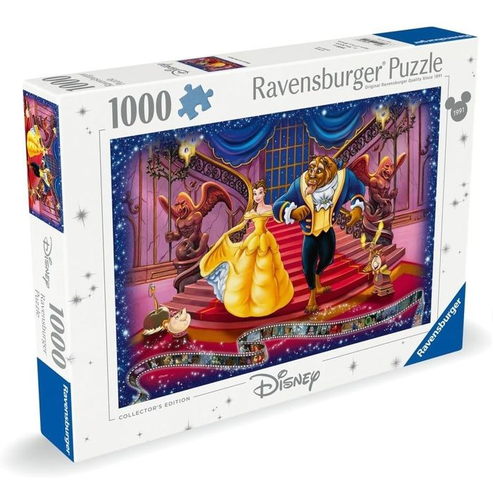 Puzzle - RAVENSBURGER - La Belle et la Bête - 1000 pièces - 70 x 50 cm - Anti-stress