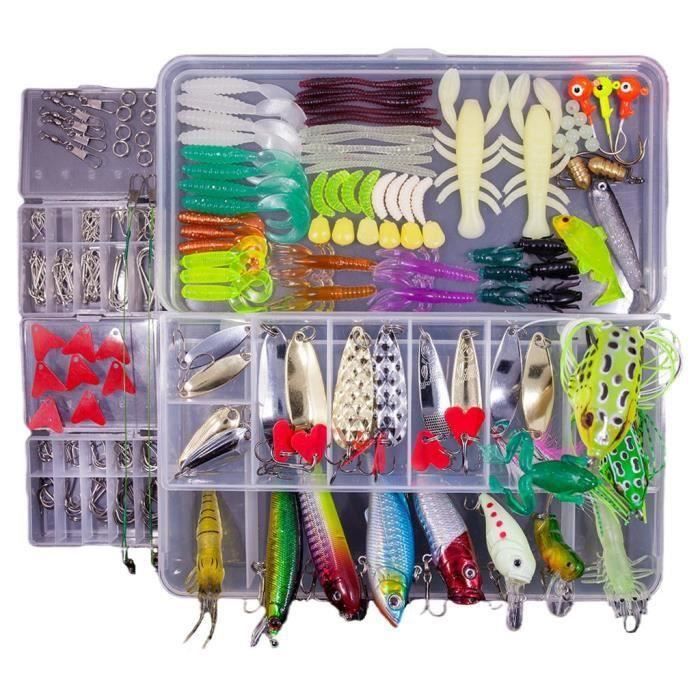 WYMAODAN Lot de 5 leurres de pêche en métal, cuillères à Paillettes avec appât Dur pour Outil de leurre de lac de mer pour la pêche à la Truite d'eau Douce salée