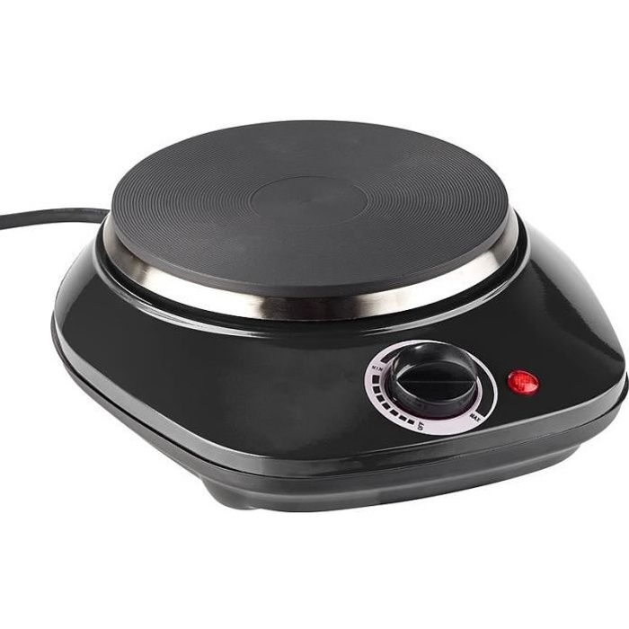Plaque électrique compacte 1 feu 1000 W Cdiscount Electroménager