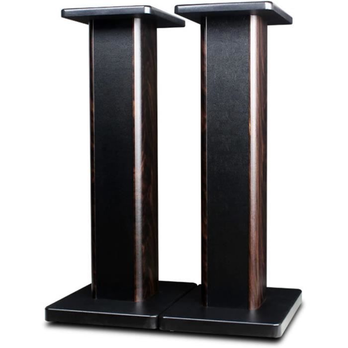 Lot De 2 Supports De Haut-Parleur En Bois De 50 Cm De Haut, Pour
