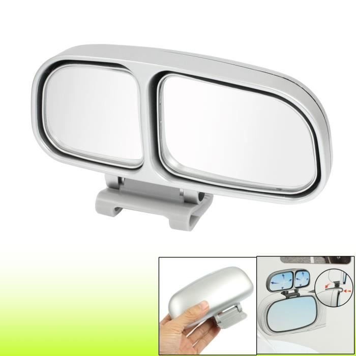 Miroir D'angle Mort Grand Angle Pour Voiture/camion/SUV - Réglable 360° - Verre Convexe étanche - Montage Universel - Améliore La Sécurité