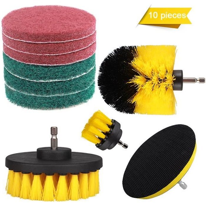 Brosses à disques pour le forage Set 7 pièces
