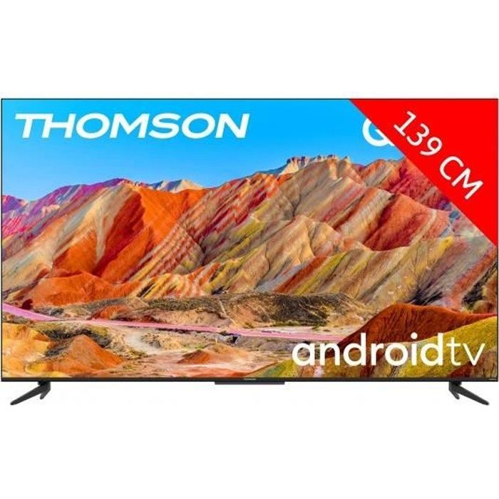 THOMSON TV LED 4K 139 cm TV 4K QLED THOMSON 55UH7500 Android TV
